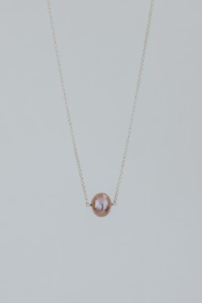 Pink Pearl Necklace