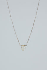 Single Stone Necklace - Warm Tones thumbnail