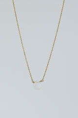 Single Stone Necklace - Warm Tones thumbnail