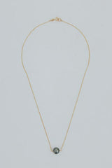 Single Stone Necklace - Tahitian Pearl thumbnail