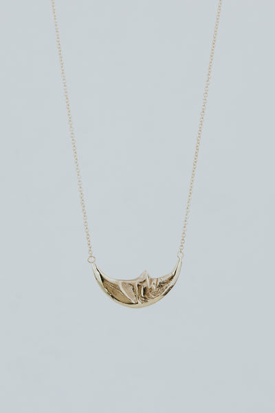 Sleeping Moon Necklace '