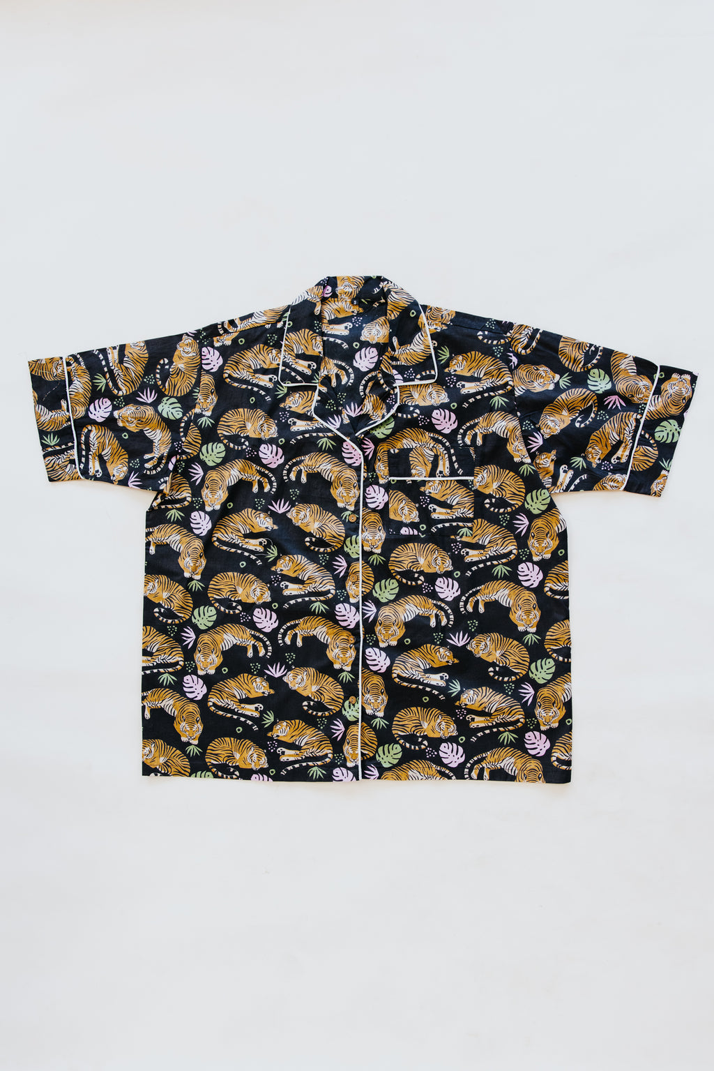 Block Print Pajama Sets - Short Sleeve