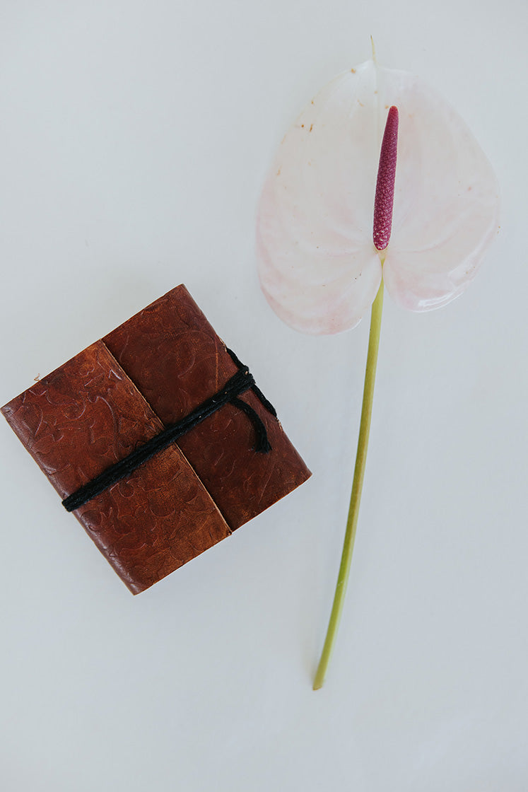 Mini Field Note Leather Journal