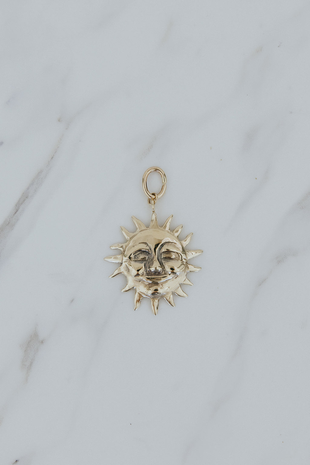 Sun in Splendor Charm | 14k