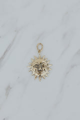 Sun in Splendor Charm | 14k thumbnail