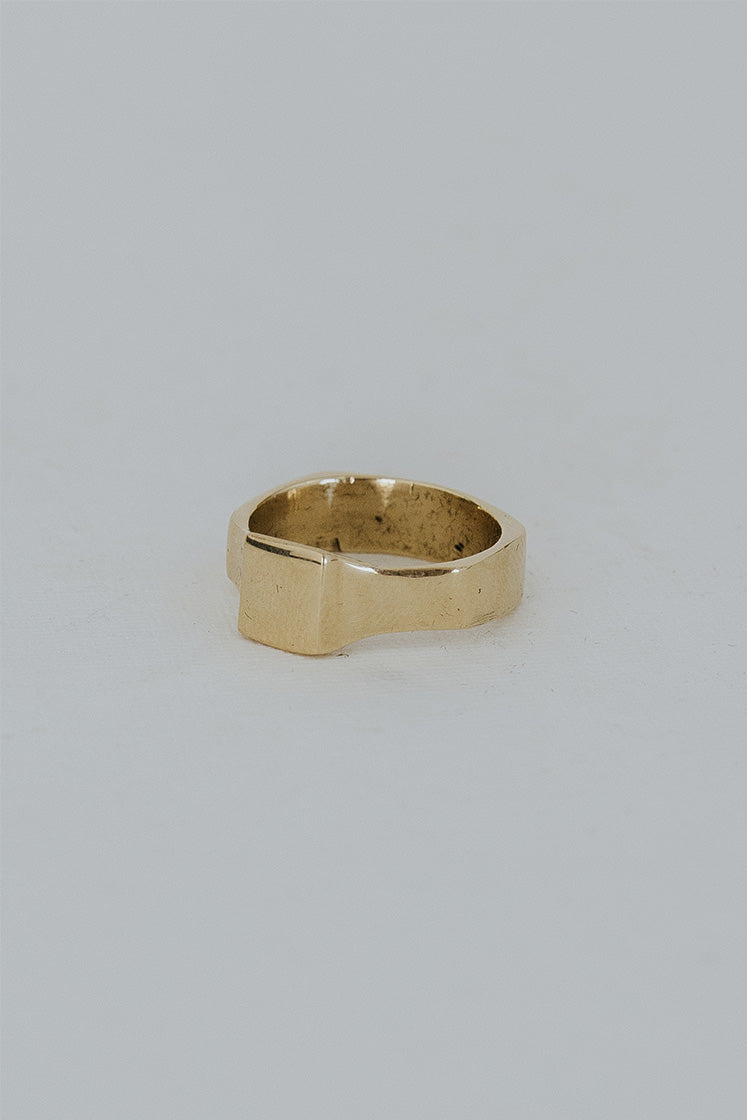 Square Signet Rings