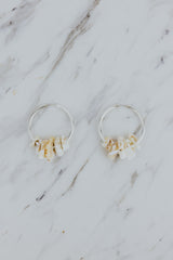 Bombucha Beach Shell Hoops thumbnail