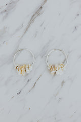 Bombucha Beach Shell Hoops