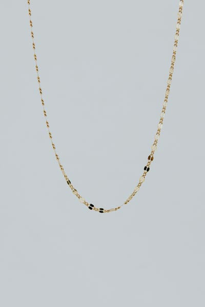 Dapped Chain Chokers - 14k YG