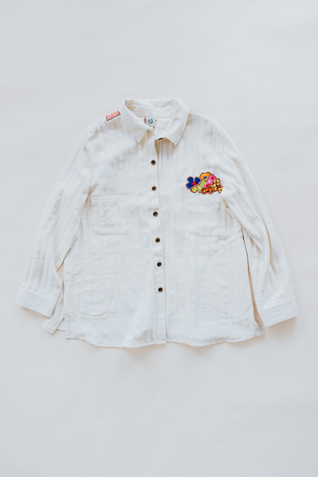 Sun + Moon Paragon Flannel | Stripe Linen