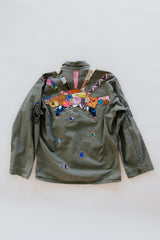Vintage Sun + Moon Army Jacket