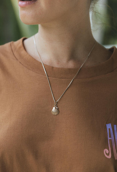 Necklace Charm - Forever Sunrise Shell