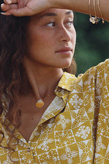 Sunrise Shell Necklace - 16" Chain thumbnail