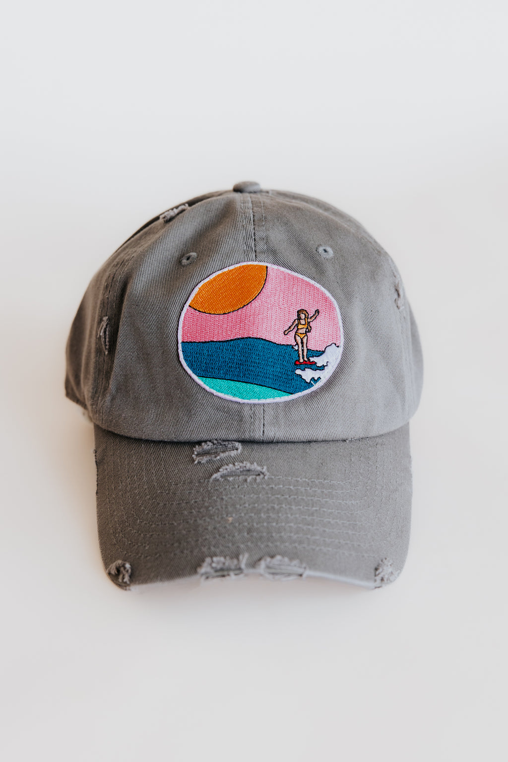 Distressed Dad Hat - Toes on the Nose