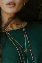 emerald cut pink sunstone 14k rose gold  thumbnail