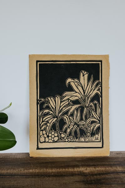 Backyard Ti Print