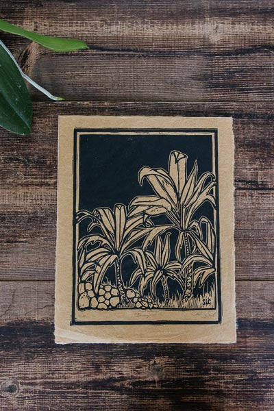 Backyard Ti Print