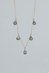 wings hawaii tahitian pearl chandelier necklace in 14k gold fill thumbnail