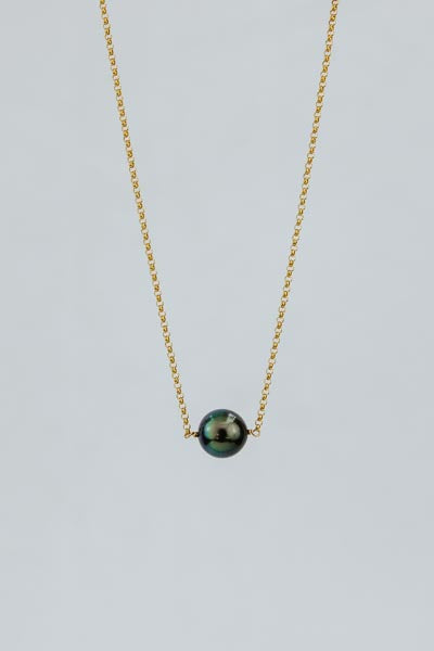 wings hawaii tahitian pearl rolo necklace 14k gold fill