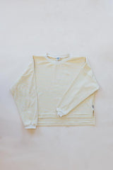 Boxy Long Sleeve - Marigold and Cream Stripe thumbnail