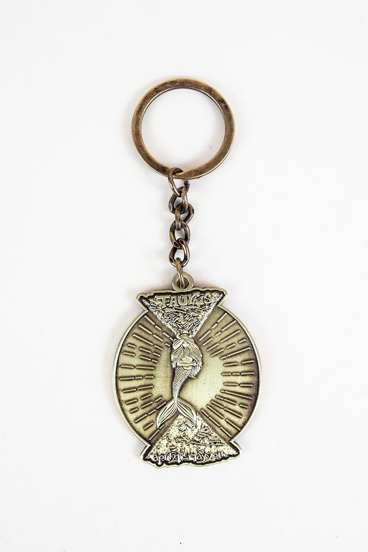 Wings Hawaii zodiac mermaid keychain - Taurus