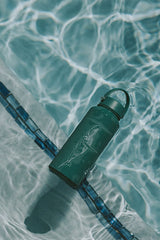 Whale Dance Water Bottle - Teal thumbnail