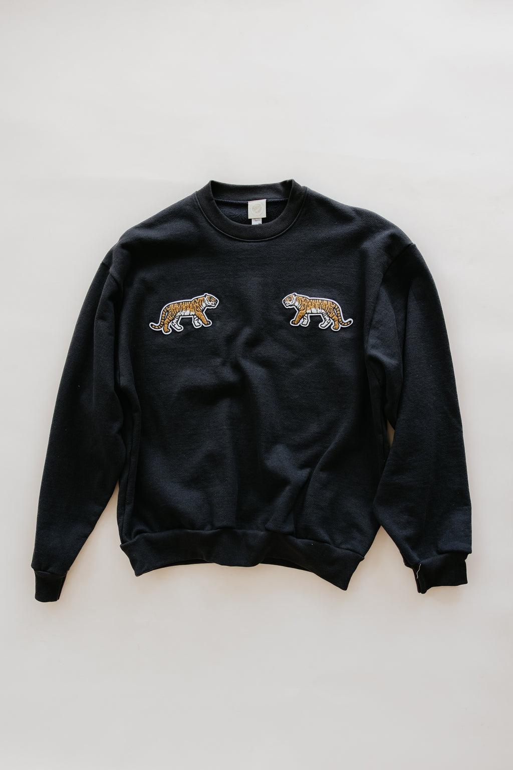 Tiger Patch Sweatshirt - Black