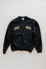 Tiger Patch Sweatshirt - Black thumbnail