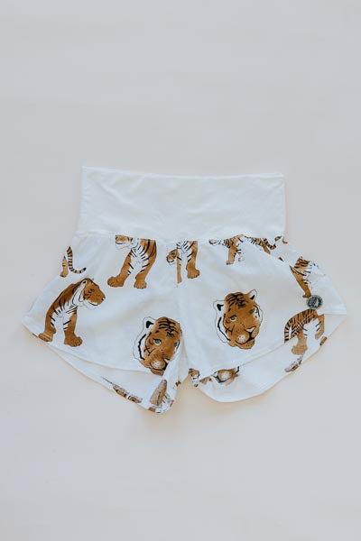 Organic Cotton Pau Hana Shorts - Tiger