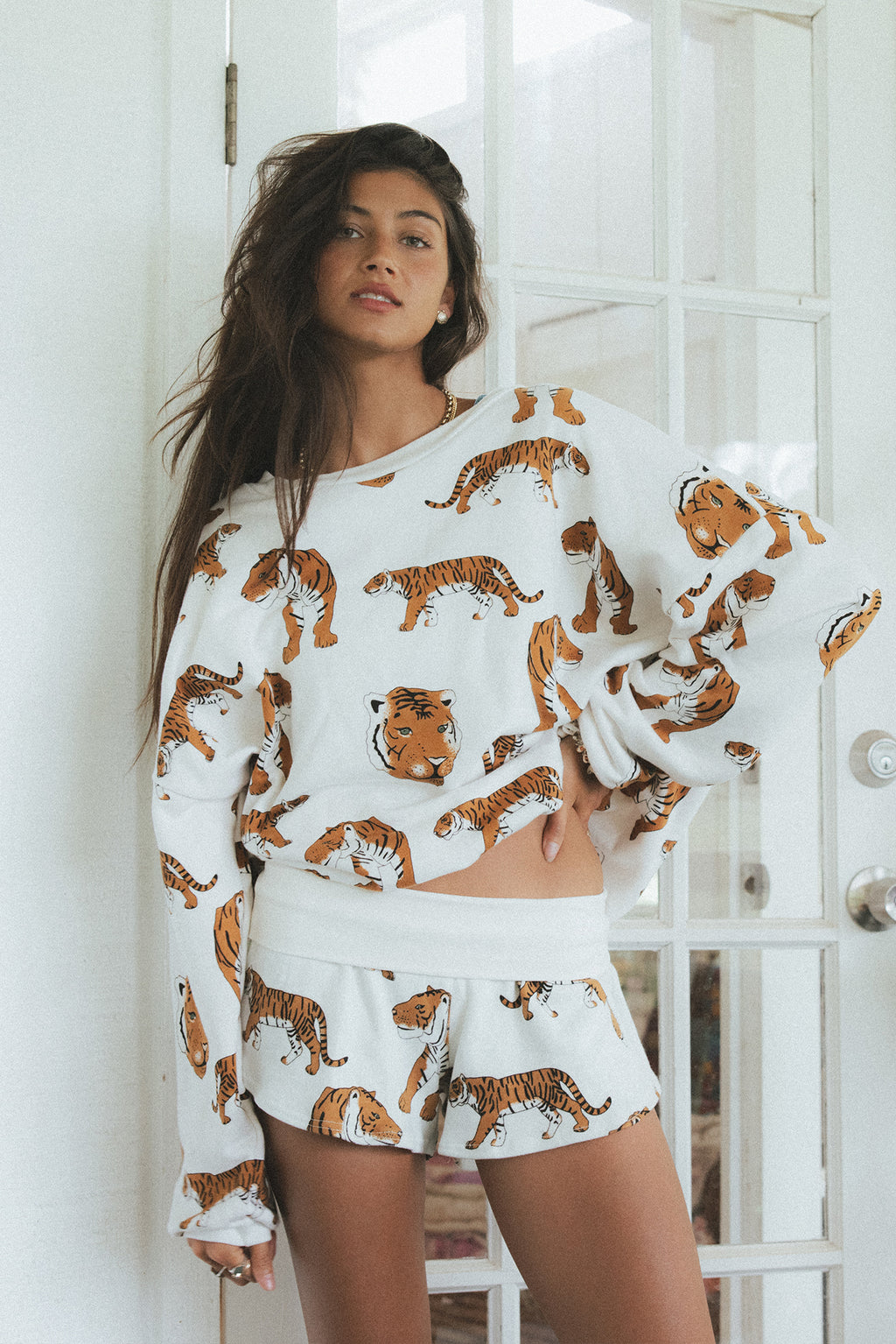 Tiger Sweatshirt - French Terry
