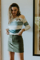 Retro Pocket A-Line Mini - Moss thumbnail