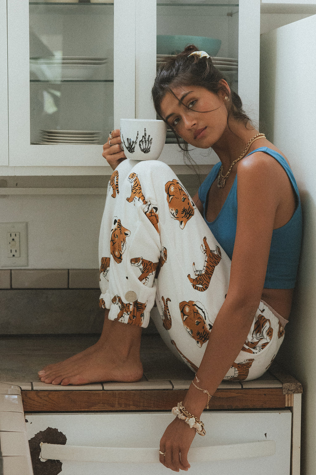 Tiger Joggers - French Terry
