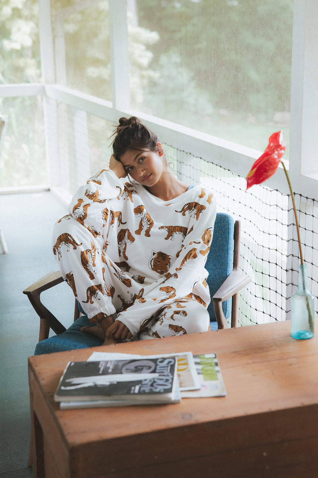 Tiger Sweatshirt - French Terry