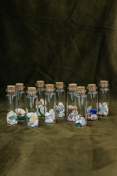 wings hawaii wish bottles shells and sea glass mini 