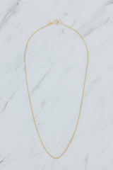 Wings Hawaii tiny satellite chain necklace in 14k gold-filled. Fine jewelry handcrafted with aloha in Maui. Wear solo, layered, or add charms to customize. High quality jewelry made in Hawaii.  thumbnail