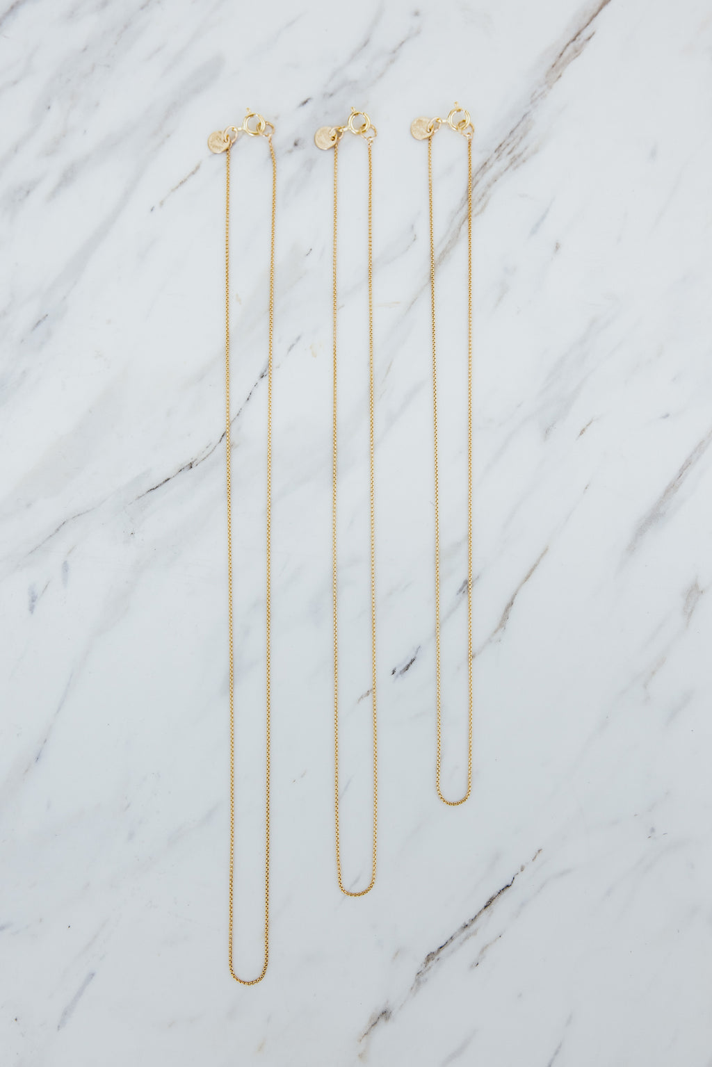 Wings Hawaii fine jewelry made in Maui. Charm Bar Collection. Fine Venetian Chain in 14k gold fill. Wear solo, layered, or add charms. 