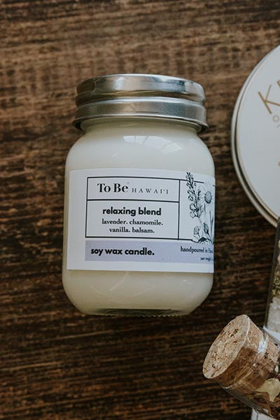 To Be Organics Candle