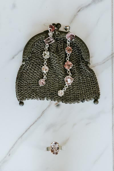 Sunset Cascade Drop Studs