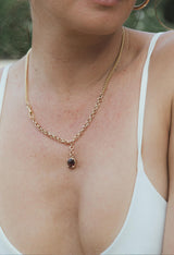 Fob Necklace - Tourmaline | GF thumbnail