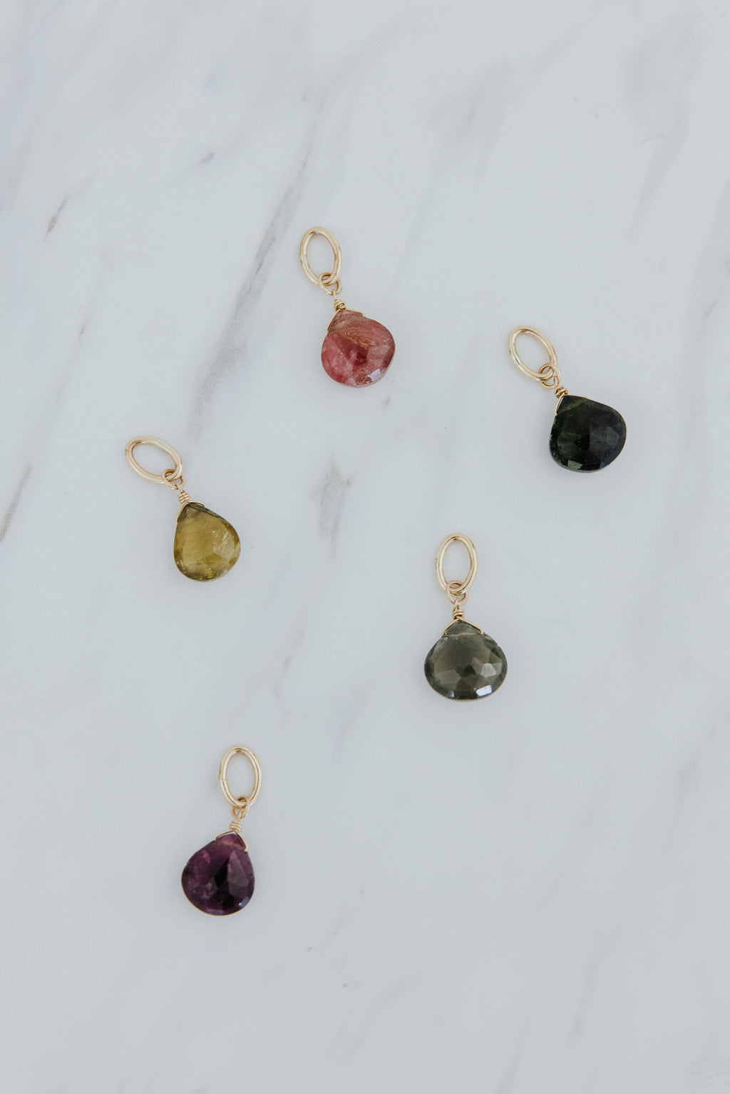 Necklace Charms - Tourmaline