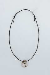 Leather Necklace - Tourmalated Quartz thumbnail