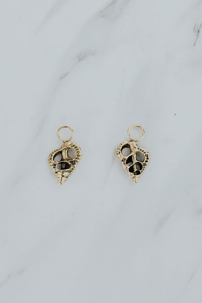 Earring Charms - Forever Tiny Triton Shell Cross-Section