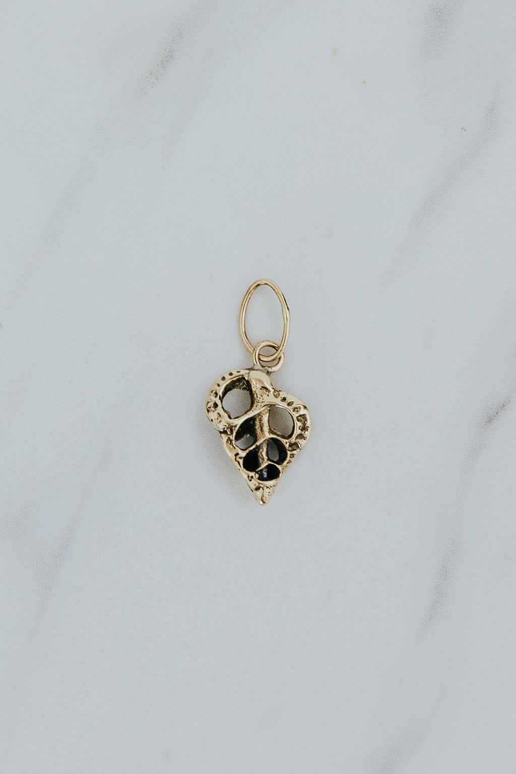 Necklace Charm - Forever Tiny Triton Shell Cross-Section