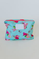 Wings Hawaii foldable Tyvek adventure tote in kokio hibiscus print  thumbnail