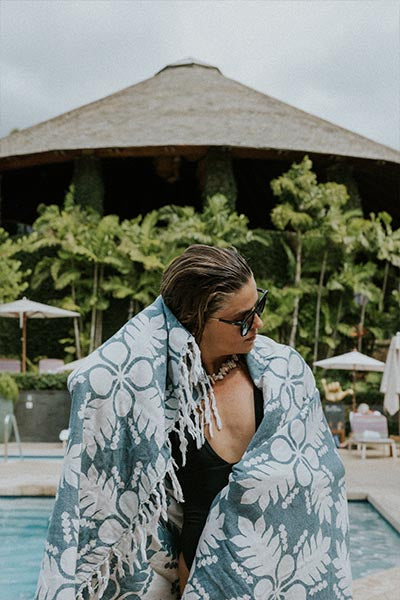 Turkish Towel - Abudant Ulu in Aurora