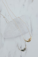 Sleeping Moon Necklace thumbnail