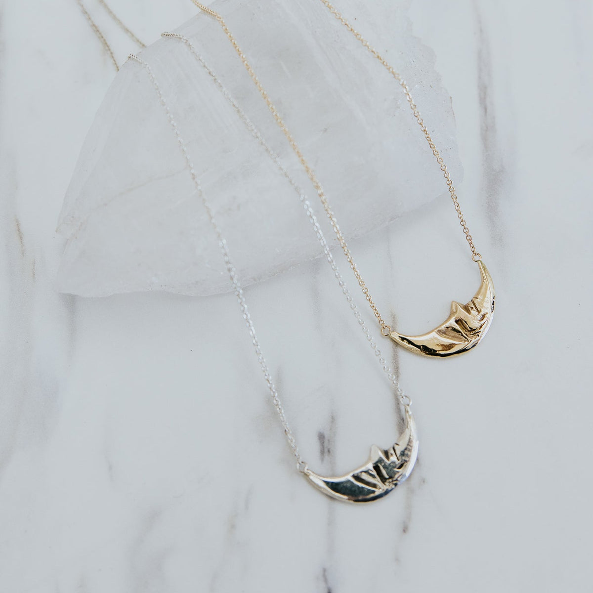 Sleeping Moon Necklace