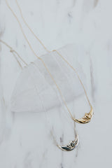 Sleeping Moon Necklace