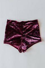 Velvet Hot Pants - Rose thumbnail