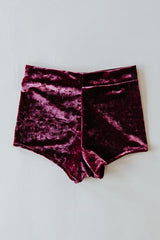 Velvet Hot Pants - Rose thumbnail